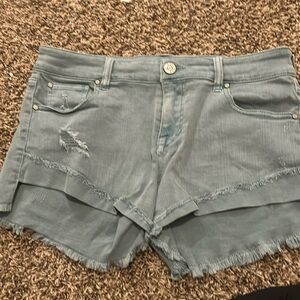 Cutoff Denim Shorts